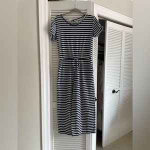 Striped old navy jumpsuit